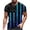 Black, variant on WREESH Men's 4Th of July Workout T-Shirt: Star-Spangled Short Sleeve Crewneck Patriotic Fashion Top Blue