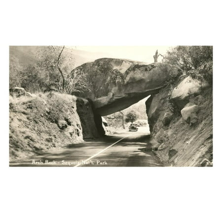 Arch Rock, Sequoia National Park, California Print Wall (Best Sequoia National Park)