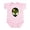 Petal Pink, variant on - Alien Cosmic Body Suit - Baby Light Bodysuit, Size Newborn - 24 Months