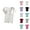 Beige, variant on T Shirts with Build In Bra for Women 2025 Short Sleeve Crewneck Casual Plain Basic Tshirt Womens T Shirts