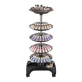thumbnail image 6 of Household 5 Tiers Nail Polish Rotating Trolley Display Rack, Cosmetic Display Organizer Lipstick Shelf, Oil Organizer Rack, Nail Polish Racks Stand with Wheels for Pedicure Spa Nail Salon Black, 6 of 10