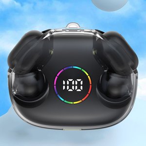 Wireless Earbuds with Long Battery Life Mini in Ear Sports Noise Cancelling Headphones