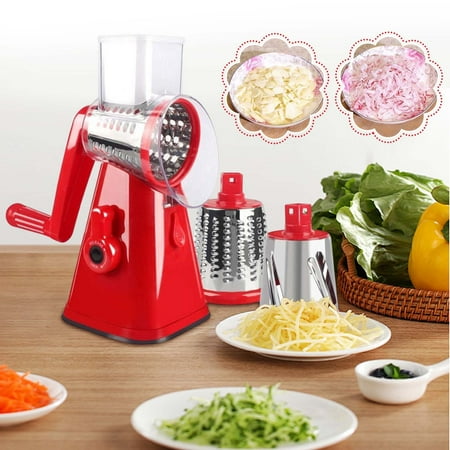 

Snmubt Le D Affaires 5 In 1 Cheese Grater Le D Affaires Cheese Grater Le D Affaires 5 In 1 Gourmet Cheese Grater 5 In 1 Rotary Cheese Grater Vegetable Slicer Rotary Cheese Grater with Handle (B)