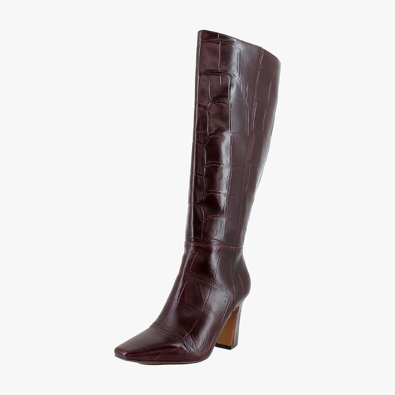 Vince Camuto Bennidy Extra Wide Calf Women's Boots Plum Size 8.5 W