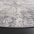 thumbnail image 3 of SAFAVIEH Opal Cassius Abstract Area Rug, Grey/Beige, 6'7" x 6'7" Round, 3 of 8
