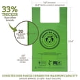 thumbnail image 3 of Biodegradable Dog Poop Bags | Compostable Dog Waste Bags, Unscented with Easy-tie Handles, Vegetable-Based & Eco-Friendly, Premium Thickness & Leak Proof, Easy Open, Supports Rescues, 3 of 6