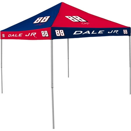 Logo Chair LCC-800-DEJ88-42C Dale Earnhardt Jr NASCAR 9 ft. x 9 ft. Checkerboard Color Pop-Up Tailgate Canopy Tent