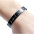 thumbnail image 3 of Faith Is Greater Than Fear Cuff Bracelet, 3 of 3