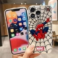 thumbnail image 3 of The Avengers Spider-Man Marvel Transparent Phone Case for iphone 14 11 12 13 7 8 SE Apple X XR XS 6 6s Pro Plus Max Carcasa Case, 3 of 5