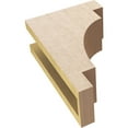 thumbnail image 6 of 4"W x 8"D x 12"H Classic Mediterranean Rough Cedar Woodgrain TimberThane Corbel, Primed Tan, 6 of 6
