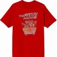 thumbnail image 4 of Scooby Doo The Mystery Machine Men's Red Crew Neck Short Sleeve Tee-XS, 4 of 6