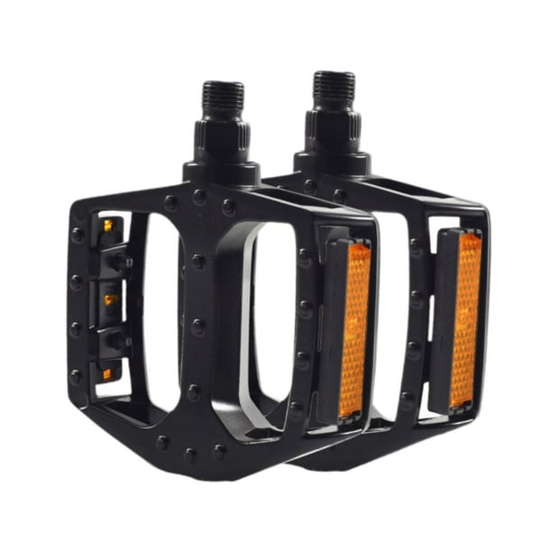 Pedales de bicicleta plegables de repuesto de aleación de aluminio, accesorios universales profesionales, piezas de reparación antideslizantes con