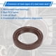 thumbnail image 3 of Unique Bargains 1Pc Sello de aceite del cigüeñal frontal para Hyundai Accent Sonata No.21421-2B020, 3 of 7