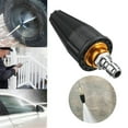thumbnail image 2 of 1/4” Rotating Pressure Washer Nozzle – Stainless Steel & Brass Spray Tip for Vehicles, Driveways & Heavy-Duty Cleaning, 2 of 7
