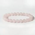 thumbnail image 2 of EOEMY Charm Mens Women Lava Stone Onyx Howlite Jasper Beaded Bracelet Set Jewelry-Pink Quartz, 2 of 4