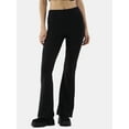 thumbnail image 4 of No Boundaries Flare Pants and 2-Pack, Women's and Women’s Plus, 4 of 6