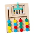 thumbnail image 4 of HILABEE Color Matching Slide Puzzle Toy Brain Teasers Game Activities Color Sorting Play 4 Color, 4 of 9