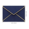 thumbnail image 2 of RUNROTOO 50Ud Sobres Con Borde Dorado Para Invitaciones De Bodas Y Graduaciones, 2 of 6