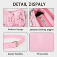 thumbnail image 3 of Sunyuer Y2K Rivet Shoulder Bag for Women, Vintage Crinkled PU Leather Underarm Handbag, Punk Studded Crossbody Purse, Fashion Adjustable Strap Biker Bag for Daily Commute, 3 of 6