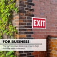 thumbnail image 3 of BAZIC Exit Sign 9"X12", Plastic Signs, Waterproof Indoor Signage, 24-Pack, 3 of 7