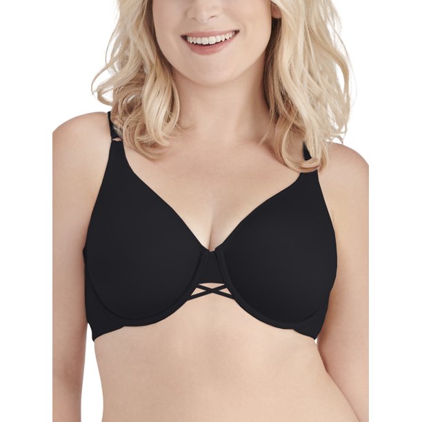 Radiant By Vanity Fair Radiant By Vanity Fair Womena S Full Figure 2 Ply Back Smoothing Underwire Bra Style 76571 Walmart Com Walmart Com