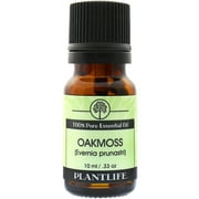 Plantlife Oakmoss Aromatherapy Essential Oil - Straight From The Plant 100% Pure Therapeutic Grade - No Additives or Fillers - 10 ml
