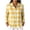 Yellow, variant on Iyufng Womens Collared Plaid Button Down Shirts Casual Long Sleeve Blouse