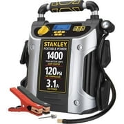 Braun J7C09D Digital Portable Power Station Jump Starter: 1400/700 Instant Amps, 120 PSI Air Compressor, 3.1A USB Ports, Battery Clamps