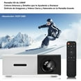 thumbnail image 6 of SOONHUA Mini Projector 1080P Portable Movie Projector Support HDMI/Audio/USB/AV/TF for PS4 Laptop TV, 6 of 11