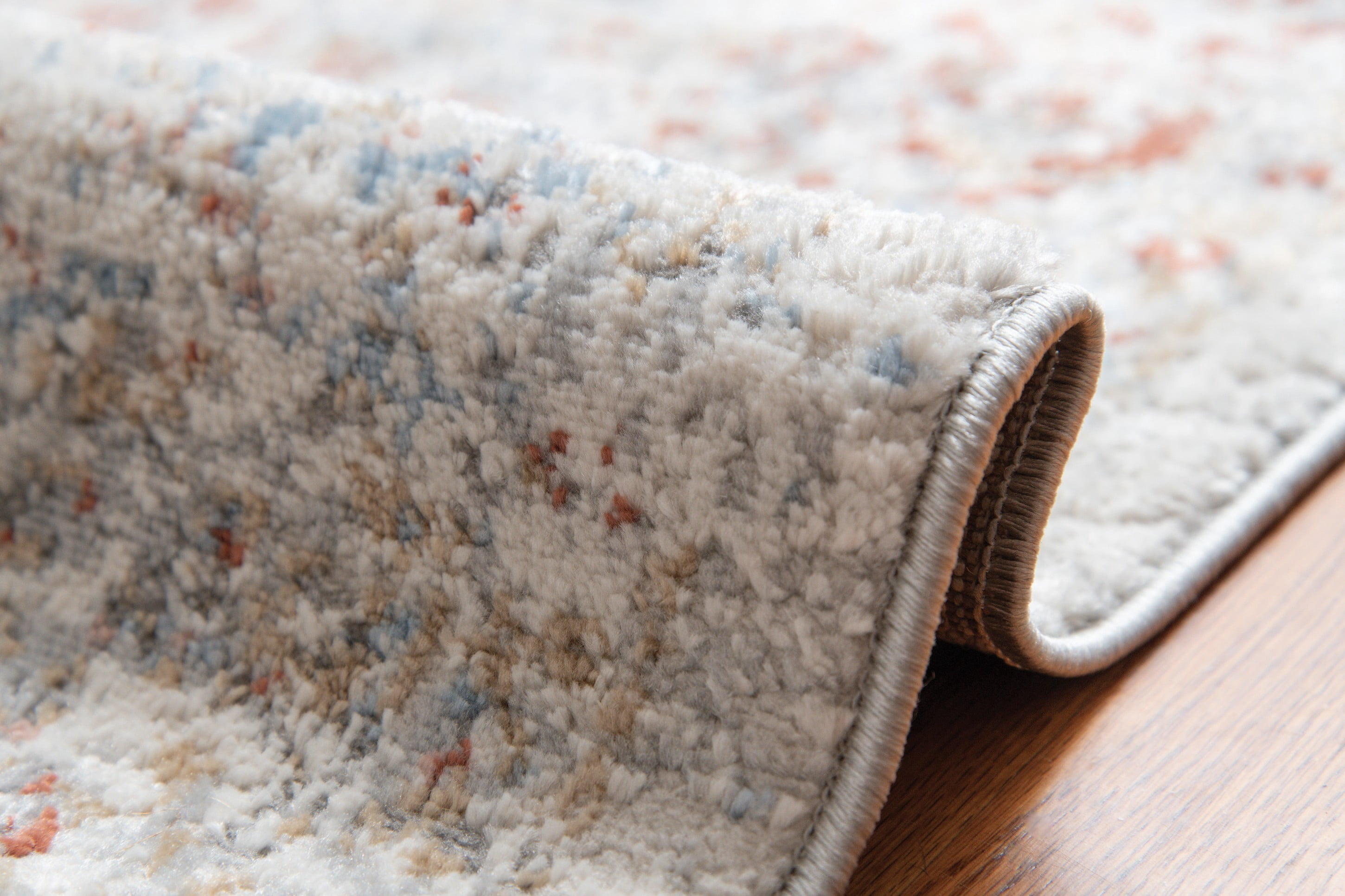 United Weavers Dawson Irregular Transitional Bordered Runner Rug, Rust, 2'7" x 7'4"