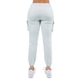 thumbnail image 3 of G-Style USA Women's Drawstring Waist Cargo Jogger Pants RJJ3645 Sky X-Large, 3 of 4