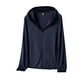 thumbnail image 3 of Chaqueta de protección solar para hombre, camisetas de sol, chaqueta con capucha transpirable de secado rápido para XXXL, 3 of 9