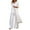 White, variant on Yeaiivve Women's Casual 3 Piece Outfits V Neck Vest Cardigan and Wide Leg Long Pants Sets loungewear Suit White M