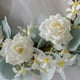 thumbnail image 5 of Corona de flores artificiales de rosas para primavera y verano, corona floral para puerta de entrada, ventana, porche, chimenea, puerta de granja, 5 of 8