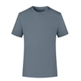 thumbnail image 2 of Bovxnpu Men's Short Sleeve T-Shirts Mens Undershirt, Mens Classic Quickly-Dry Stretchy Athletic Crew Neck Men Tops Shirts Summer Outfits Pullover Tees Undershirts for Men, 2 of 6