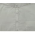 thumbnail image 7 of Atasi Men's White Cotton Long Kurta Short Sleeve Casual Shirt Clothing-Large, 7 of 7