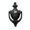 Multicolor, variant on Baldwin 0103003 Colonial Style Solid Brass Door Knocker - Brass