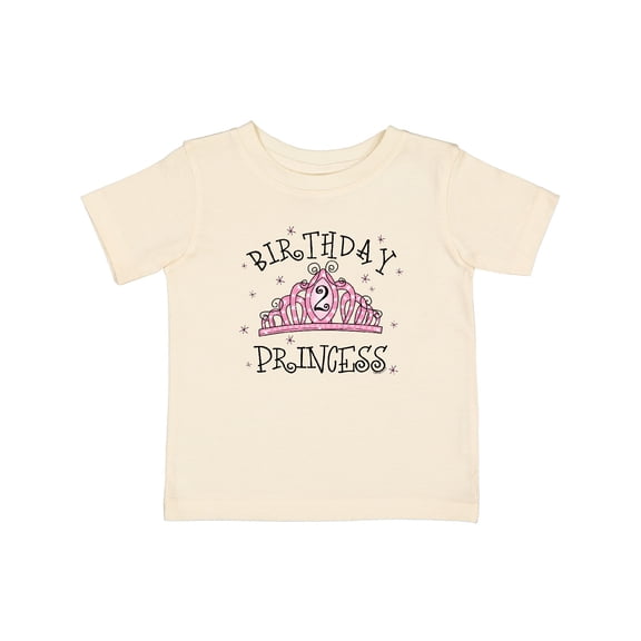 Inktastic Tiara 2nd Birthday Princess Girls Baby T-Shirt
