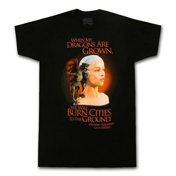 The Daenerys Targaryen When my Dragons are Grown We will Burn T-Shirt
