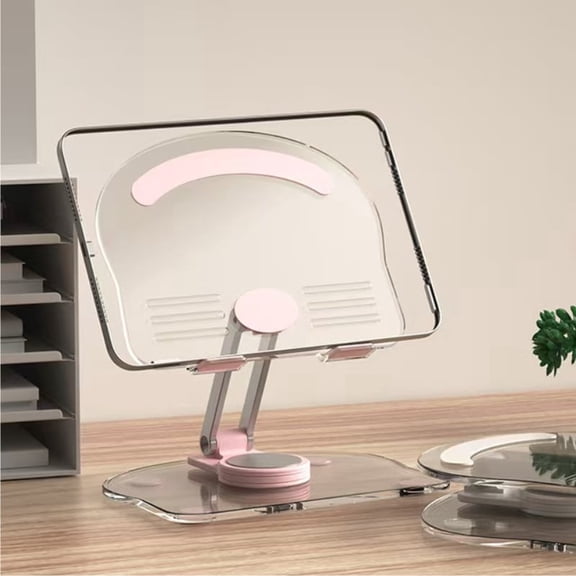 Acrylic Desktop Pad Holder,Pink