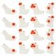 thumbnail image 1 of unbranded 28Pcs White Resin Ghost Table Decor Glow in The Dark  Party Props, 1 of 8