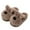 Coffee, variant on LYHaoo Cozy Kids Slippers Warm Knit Indoor Footwear For Girls And Boys With Cute Cartoon Design Soft Home Wear For Family Moments Sizes 12 Little Kid 5.5-6 Years