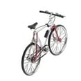 thumbnail image 4 of 1/10 Scale Simulated Alloy Racing Bike Bicycle Model Home Decor Red White A, 4 of 5