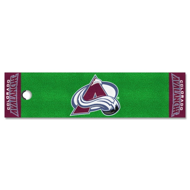Sports Licensing Solutions, LLC 10619 NHL - Colorado Avalanche Putting Green Mat 18"x72"