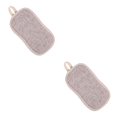 thumbnail image 1 of facefd 1/2/3 1PCDouble-sided Anti-microbial Cleaning Sponge Anti Rags Beige 2PCS, 1 of 6