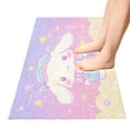 thumbnail image 5 of Haosy Cinnamoroll Wearing Overalls Bathroom Rugs Non Slip Absorbent Soft Plush Quick Dry Bath Mat, 39"x20", 5 of 8