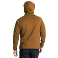 thumbnail image 4 of Wrangler Workwear Men's and Big Men's Sweater Fleece Mock Neck Hoodie, Size S-3XL, 4 of 12