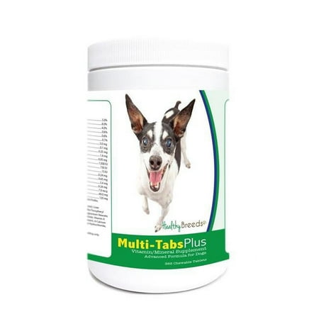 UPC: 0840235181064 | Healthy Breeds 840235181064 Rat Terrier Multi-Tabs Plus Chewable Tablets – 365 Count