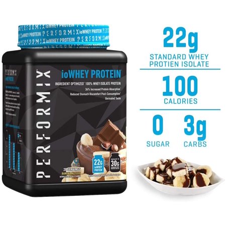 PERFORMIX® ioWHEY PROTEIN(TM) POST-WORKOUT BANANA NUTELLO 28 Servings