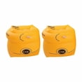 thumbnail image 2 of Dalang Thickened PVC Double Air Bag Swim Armbands in Yellow, Inflatable Water Sleeves for Swimming Beginners Pool Beach Safety, 2 of 6